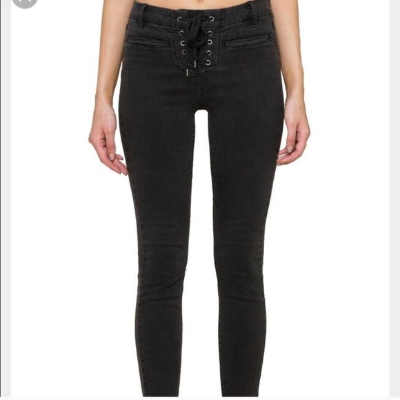 Amuse Society Denim - Amuse society soho lace up jeans